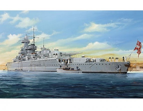 1/350 Admiral Graf Spee German Pocket Battleship Panzer Schiff a