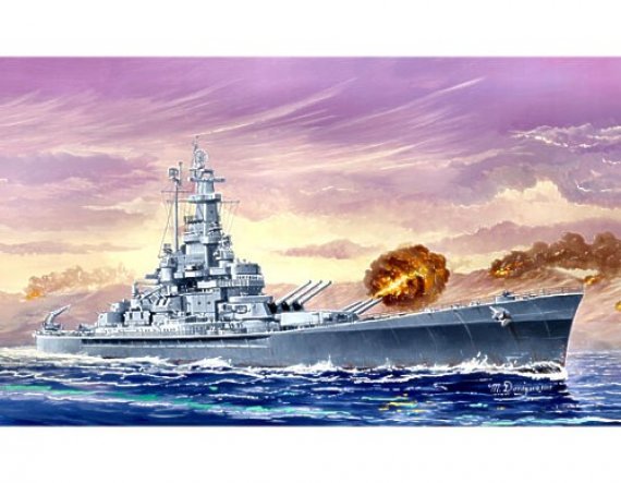 Trumpeter USS Massachusetts BB-59 1/700