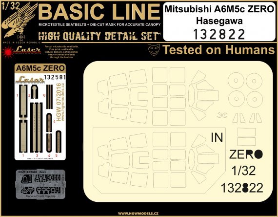1/32 Mitsubishi A6M5c Zero Basic Line