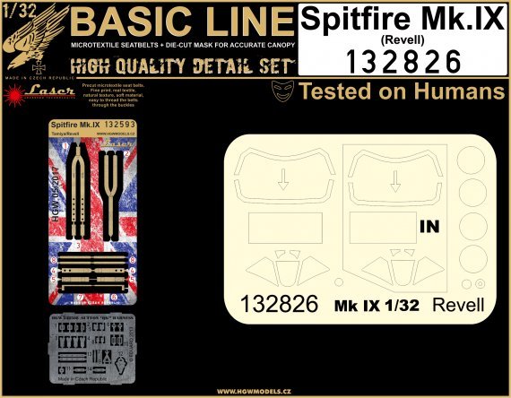 1/32 Spitfire Mk.IX BASIC LINE