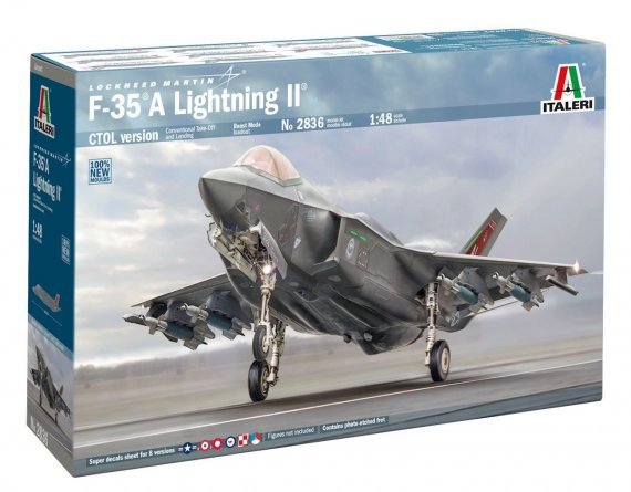 Italeri F-35A Lightning II 1/48 New Tool 2025