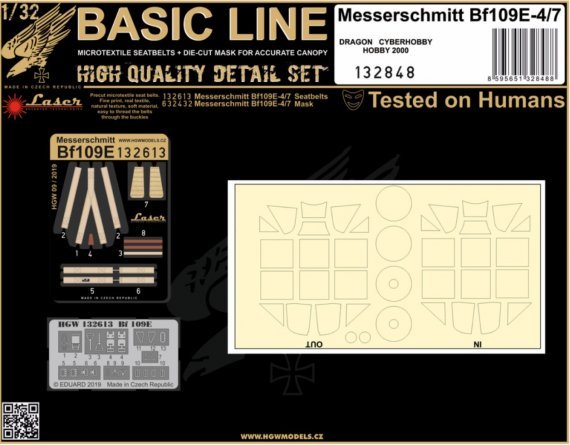 1/32 Messerschmitt Bf-109E-4/7 Basic Line