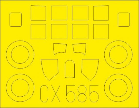 Mask 1/72 Wildcat Mk.VI