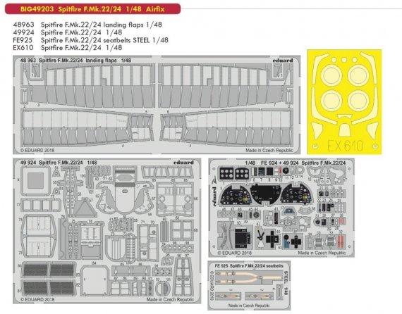 1/48 Spitfire F.Mk.22/24 Big Ed