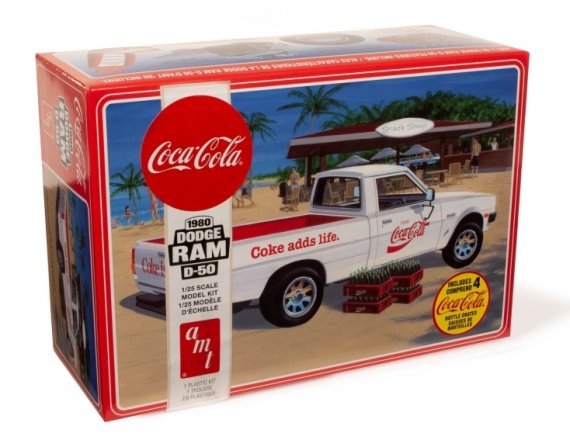 1/25 1982 Dodge Ram D-50 Pick Up Coke