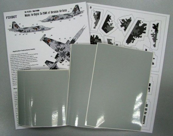 1/48 Digital Sukhoi Su-25M1 decals