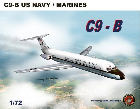 1/72 Douglas DC-9 United States Navy C9-B