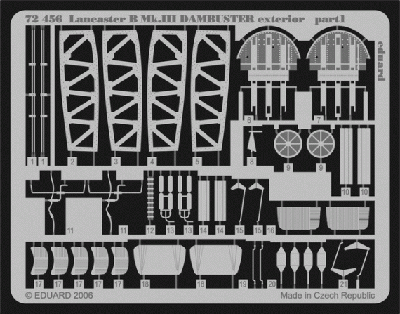 Lancaster B Mk.III Dambuster exterior  (HAS)