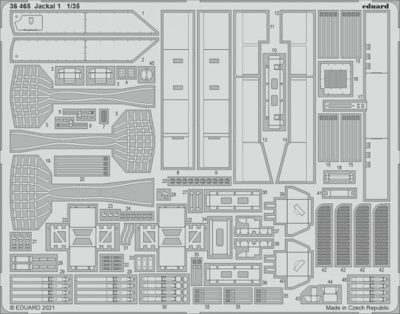 1/35 Jackal 1 High Mobility Weapon Platform