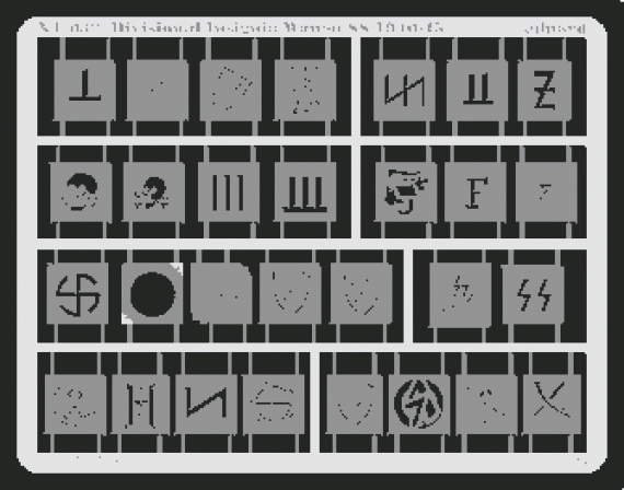 Division Insignia Waffen SS 1940-45