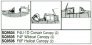 Squadron Canopies 1/48 Vought F4U-1D Corsair x2