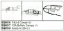 1/48 F4U-4 Corsair Vacuform Canopy. 2 pieces. For Hasegawa/Acade