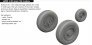 Brassin 1/48 A-10C wheels for Academy