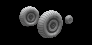 1/48 Yakovlev Yak-9D weighted wheels image 1