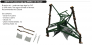 Brassin 1/48 F4F undercarriage legs BRONZE