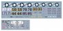 DK Decals DKD72135 P-47D Thunderbolt 80th FG 1/72 image 2
