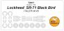1/72 Lockheed SR-71 Black Bird + wheels masks
