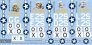 Kits-World B-24H Liberator Zodiacs 834th BS 1/144 Set 1 image 2
