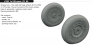 Brassin 1/72 Fw 190D wheels