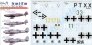 Eagle Cal 1/32 Bf-109G et Fw-190A-6 JG 300 D�cals