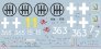 Exotic Decals Bf-109G Regia Aeronautica Sicily Part 2 1/32 image 1