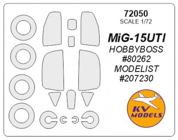 1/72 Mikoyan MiG-15UTI + wheels masks