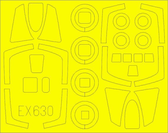 Mask 1/48 RF-101C/G/H TFace