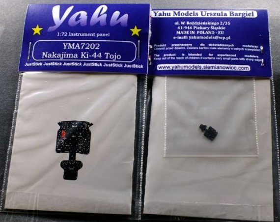 1/72 Nakajima Ki-44 'Tojo' high quality, colour printed, etche