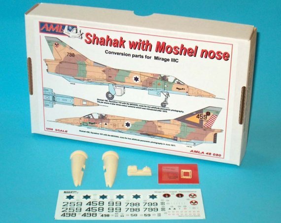 1/48 Shahak w/ Moshel nose (Conv. for Mirage IIIC)