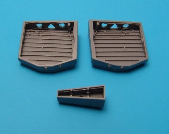 Aires Upgrade set: P-40 Warhawk wheel bay