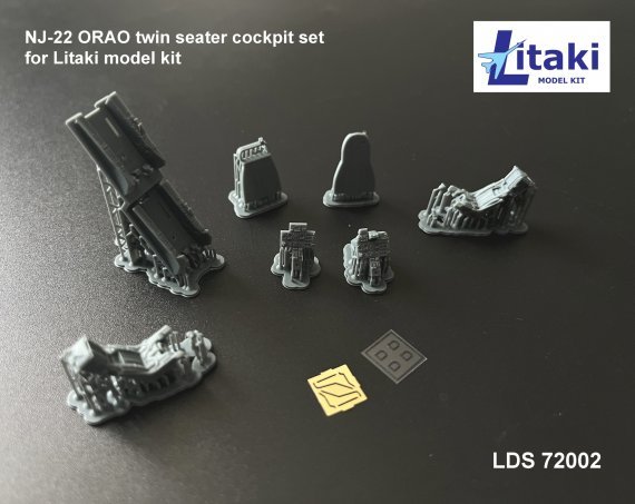 Set cockpit 1/72 Soko NJ-22 Orao - R�sine 3D et PE
