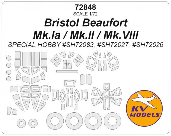 1/72 Bristol Beaufort Mk.Ia / Mk.II / Mk.VIII for Special Hobby