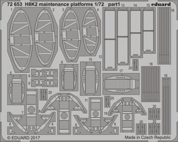 SET H8K2 maintenance platforms