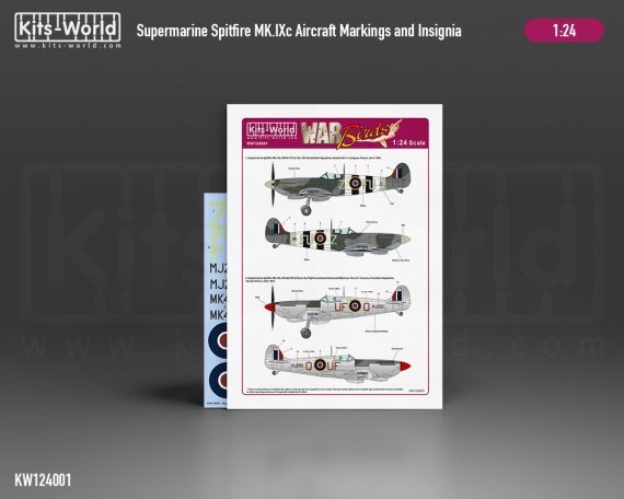1/24 Supermarine Spitfire Mk.IXc, MK421/FU-Z, No. 453 Squadron,