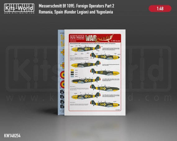 1/48 Messerschmitt Bf-109E Foreign Operators Part Two