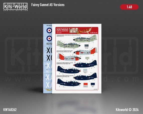 1/48 Fairey Gannet AS.6, XA460/768-BY, No. 849 Naval Air Sq.