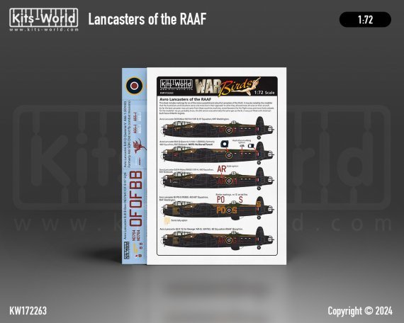 1/72 Avro Lancaster B.III B-Beer ND764 /OF-B, 97 Squadron