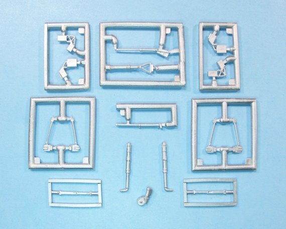 1/48 Douglas XA2D-1 Skyshark Landing Gear & Wing Folds