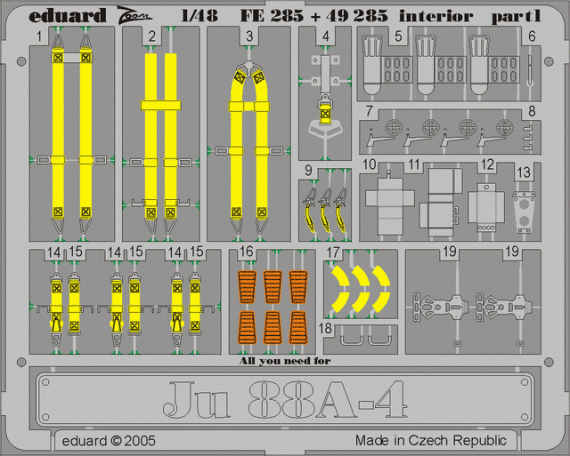 Ju 88A-4 interior  (DRA)