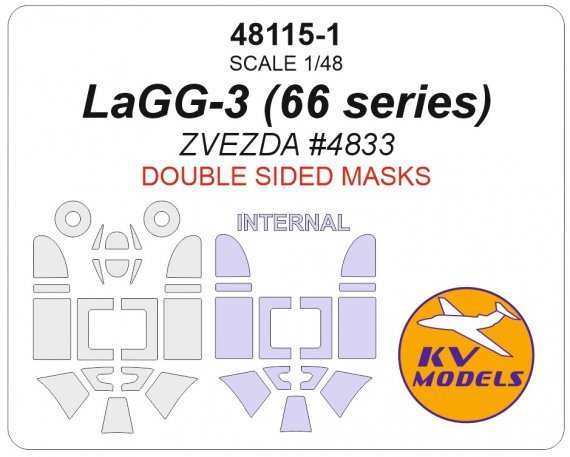 1/48 LaGG-3 66 for Zvezda