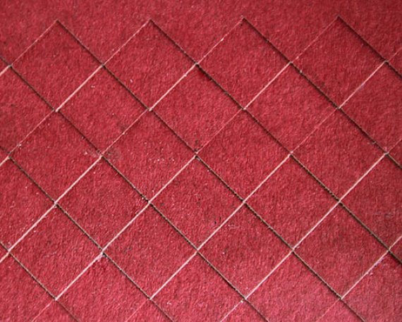 1/35 Roofing  red (laser carved hard paper)