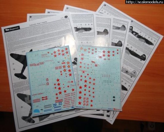 1/72 Yakovlev Yak-7 Family (2 sheets)