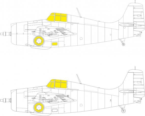 Mask 1/48 F4F-3 TFace