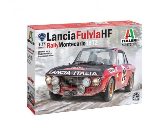 Italeri Lancia Fulvia HF 1/24 - Nouvelles matrices 2025