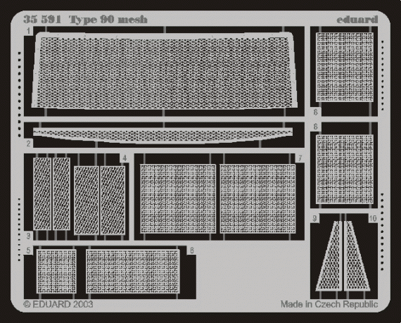 Type 90 mesh  (TAM)