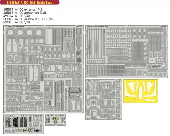 1/48 A-10C BigEd Set