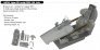 Brassin 1/48 Jaguar GR.1 cockpit for Airfix