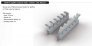 1/72 Supermarine Spitfire Mk.IXc exhaust stacks  fishtail
