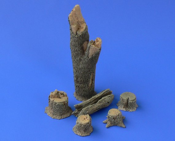 1/48 Tree Trunks & Stupms