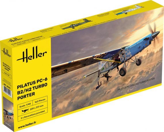 1/48 PILATUS PC-6 B2/H2 Turbo Porter Swiss Air Force & France